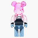Bearbrick Inverted Mt. Fuji 400% pink/blue