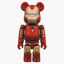 Bearbrick Iron Man Mark Iii 100% & 400% Set