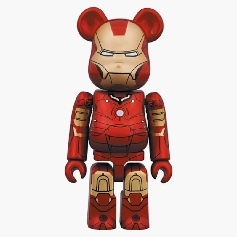 Bearbrick Iron Man Mark III 100% a 400% sada