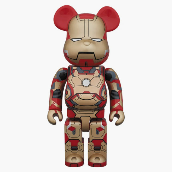 Bearbrick Iron Man Mark XLII 400% red