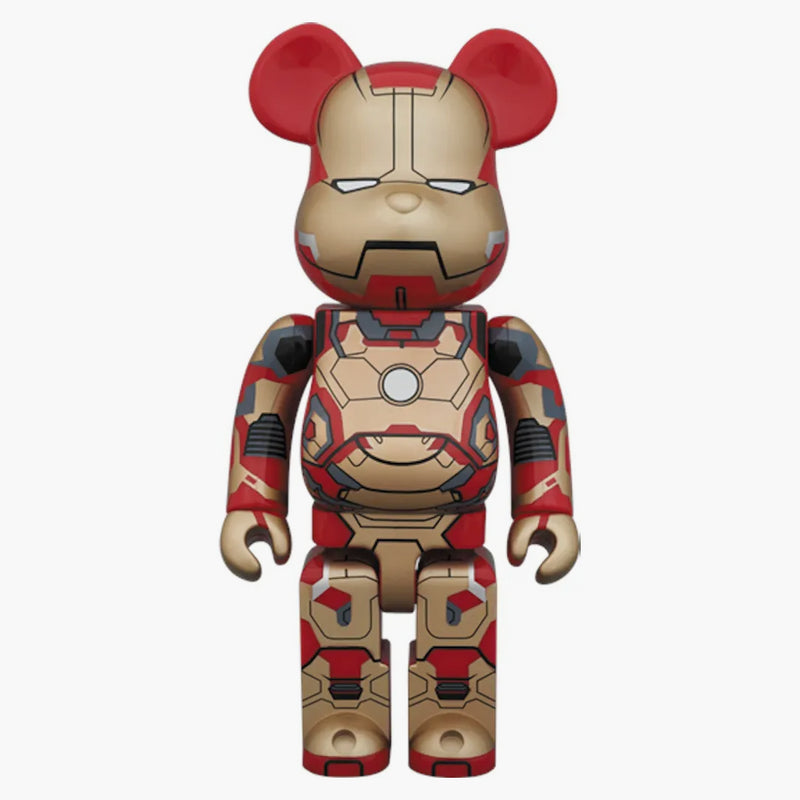 Bearbrick Iron Man Mark XLII 400% red
