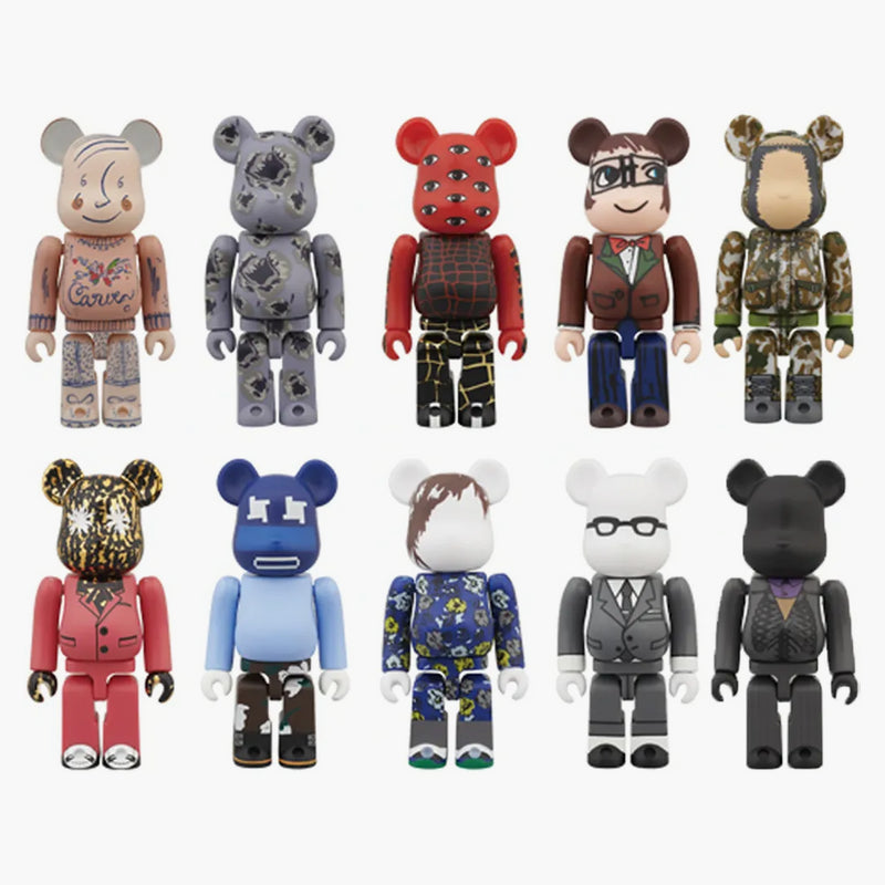 Bearbrick Isan Men 100% (set di 10) Multi