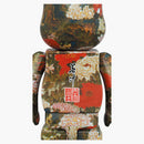 Bearbrick Ito Jakuchu "peony Poultry Drawing" 100% & 400% Set