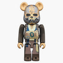 Bearbrick Jack Sparrow (dead Men Tell No Tales Ver.) 100% & 400% Set Brown