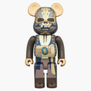 Bearbrick Jack Sparrow (dead Men Tell No Tales Ver.) 100% & 400% Set Brown