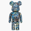 Bearbrick Jackson Pollock Studio 1000% Chrome Ver.
