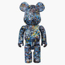 Bearbrick Jackson Pollock Studio 400% Multi