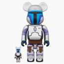 Bearbrick Jango Fett (geonosis Ver.) 100% & 400% Set