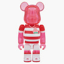 Bearbrick Japan National Rugby Team 100% & 400% červené