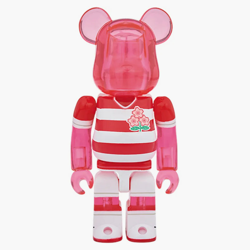 Bearbrick Japan National Rugby Team 100% & 400% Red