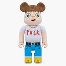 Bearbrick Javier Calleja 100% & 400% Set White