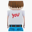 Bearbrick Javier Calleja 100% & 400% Set White