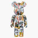 Bearbrick Jean-michel Basquiat 100% & 400% Set Multi