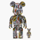 Bearbrick Jean-michel Basquiat 100% & 400% Set Multi