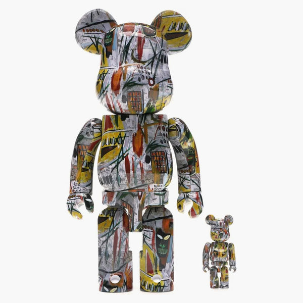Bearbrick Jean-Michel Basquiat 100% a 400% set multi