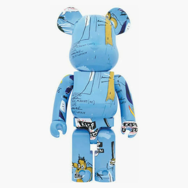 Bearbrick Jean-michel Basquiat #4 1000% Blue