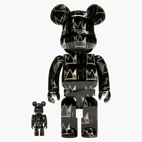 Bearbrick Jean-michel Basquiat #8 100% & 400% Set