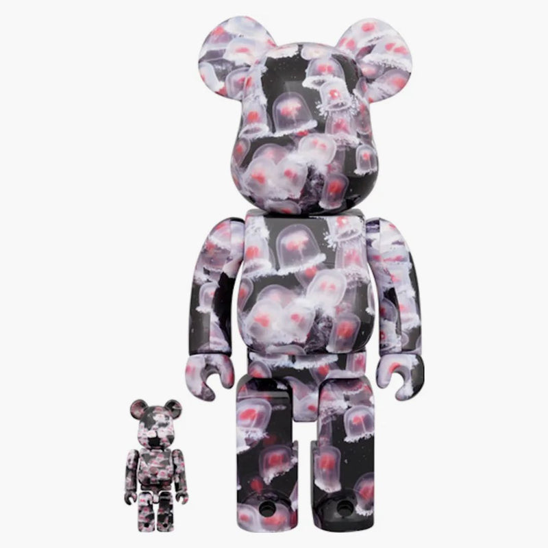 Bearbrick Jellyfish (turritopsis Nutricula) 100% & 400% Set