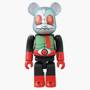Bearbrick came Rider New Number 2 100% & 400% Set Red