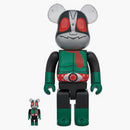 Bearbrick came Rider Old No.2 100% & 400% set