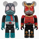 Bearbrick came Rider Old No. 1 & Kam Rider Kuuga 2 Pack 100% Multi