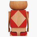 Bearbrick Karimoku Daruma San 400% Silver