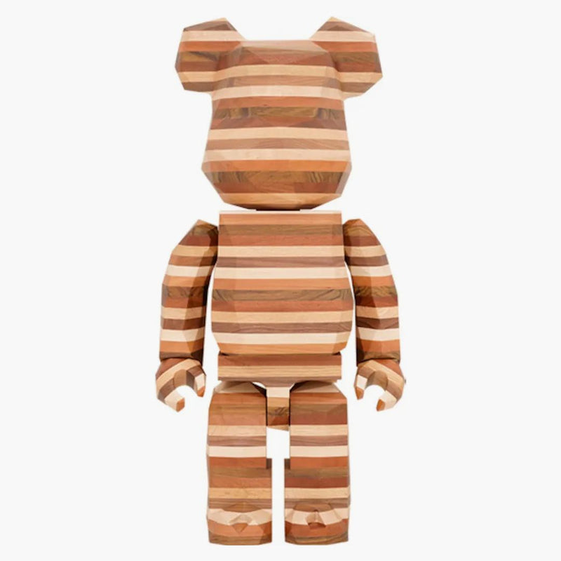 Bearbrick Karimoku Fragment Dřevěný polygon horizont 1000%
