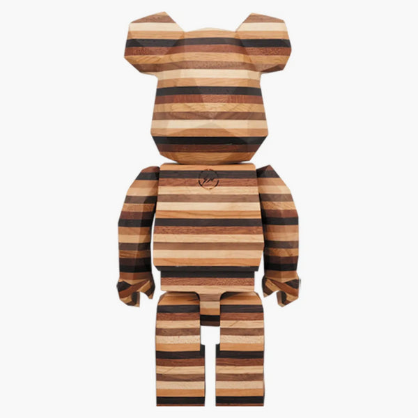 Bearbrick Karimoku Fragment Polygon-Horizon 400% dřevo