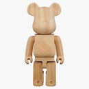 Bearbrick Karimoku Hinoki Cypress 400% drewno