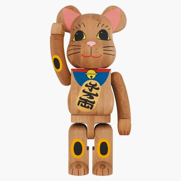 Bearbrick Karimoku Maneki Neko #1 1000% blu