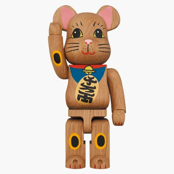Bearbrick Karimoku Maneki Neko #1 400% Blue