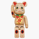 Bearbrick Karimoku Maneki Neko 400% Red Ver.
