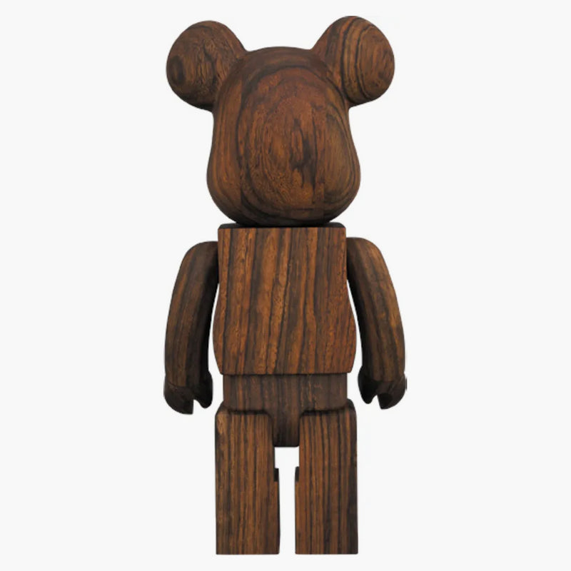 Bearbrick Karimoku Ovangkol 400% Wood