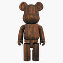 Bearbrick Karimoku ovangkol 400% dřevo