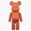Bearbrick Karimoku Paduk 400% de madera