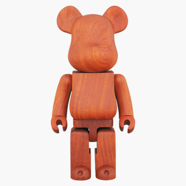 Bearbrick Karimoku Paduk 400% Wood