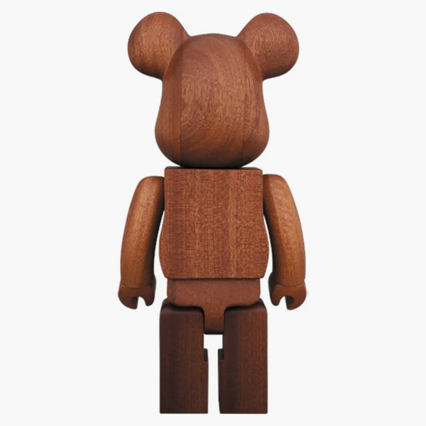 Bearbrick Karimoku Sapele 400% Wood