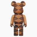 Bearbrick Karimoku Woven (2 Medicom Toy Plus Exclusive) 400%