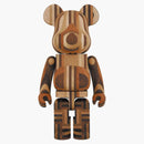 Bearbrick Karimoku Yosegi (Parquet) 1000%
