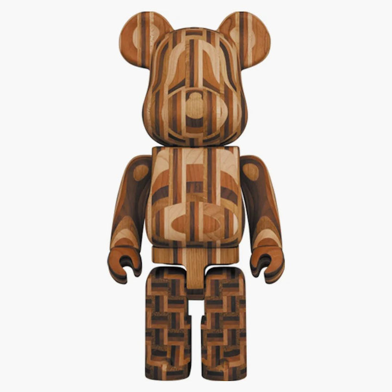 Bearbrick Karimoku Yosegi (parquet) 2nd 400%