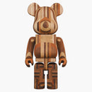 Bearbrick Karimoku Yosegi (Parquet) 400%