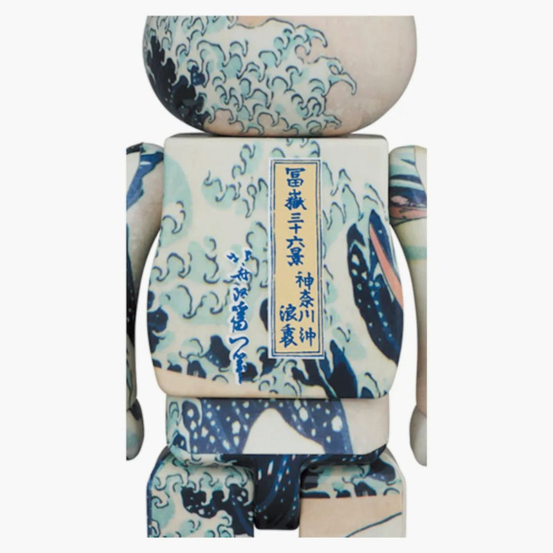 Bearbrick Katsushika Hokusai (Kanagawa Okinami URA) 100% a 400% sada