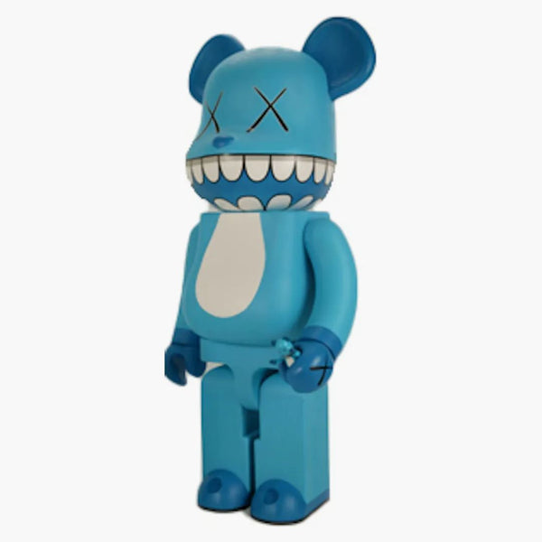 Bearbrick Kaws Chomper 1000% blu