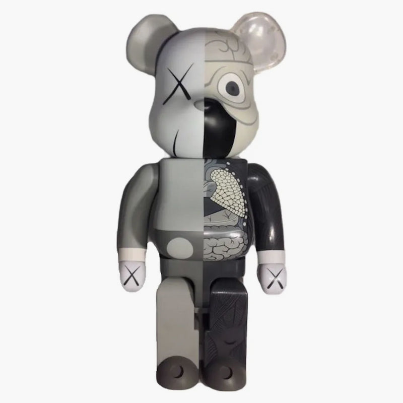 Bearbrick Kaws Dissected 1000% Grey