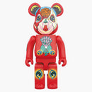 Bearbrick Keiichi Tanaami 100% & 400% red