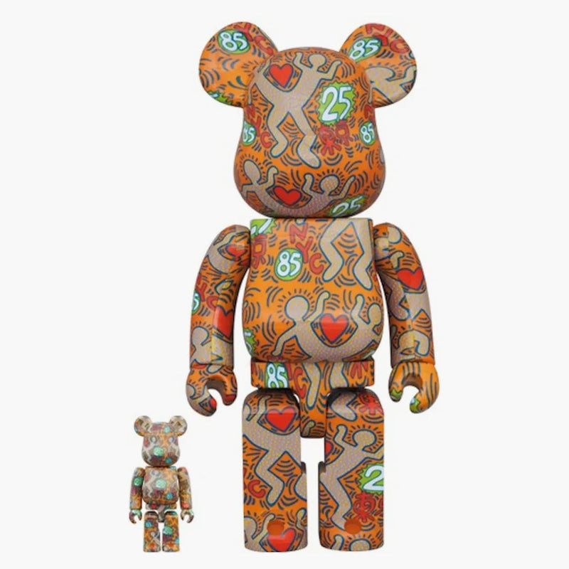 Bearbrick Keith Haring "Special" 100% & 400% set
