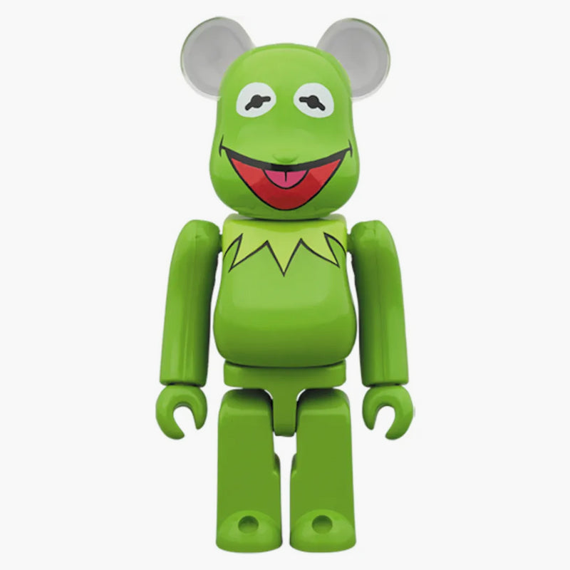 Bearbrick Kermit The Frog 100% & 400% Set Green