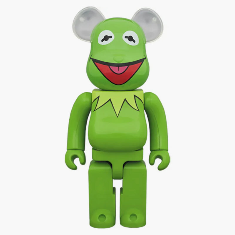 Bearbrick Kermit The Frog 100% & 400% Set Green