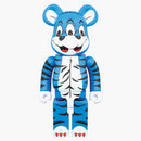 Bearbrick Kidill Bear 100% & 400% set Blue