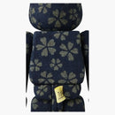 Bearbrick Kimekomi aizome Sakura Figure